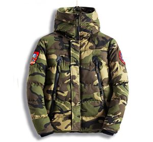Giacca invernale di Parkas Men 2022 Cimeuflage Army Spesso cappotto caldo Men039s Parka Coat Parka Maschio Fashi