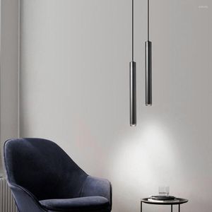 Lampy wiszące minimalistyczne lampa nordycka nowoczesne wiszące światła do sypialni nocna jadalnia Dekoracja łazienki