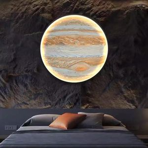 Wall Lamp Moon LED Light Night For Living Room Bedroom Kid's Loft Indoor Sofa Hallway Home Lights