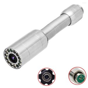 Waterproof 23mm Stainless Steel Camera Head With 12Pcs LED Light For Sewer Pipe Inspection System Only Fits TP9000 TP9200 TP9300