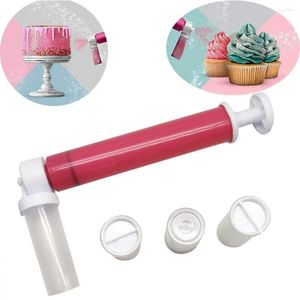 Baking Moulds Manual Spray Guns Cake Coloring Duster Tube Tool Airbrush Pump Muffin Decorating Tools