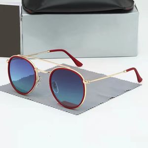 Men RAA BAO Classic Brand Retro Women Sunglasses Luxury Designer Eyewear RAA Band 3647 Bands Metal Frame Designers Sun Glasses Woman