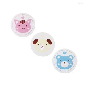 Gift Wrap 450pcs/lot Cute Animal Design Students' DIY Decoration Seal Label Stickers Sticker For Handmade Products Package Wholesale