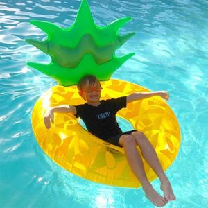 Life Vest Buoy Inflatable Pineapple Pool Float Summer Swimming Ring Pool Float Inner Tube Outdoor Beach Party Play Pool Water Fun Toy For T221214