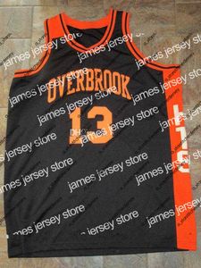 Wilt Chamberlain 13 Overbrook High School Hts Legendary Game Retro Basketball Jersey Men's Ed