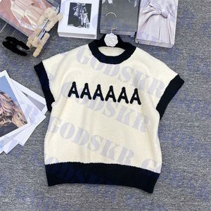 Designer plysch t -shirt varma stickade tröjor brev logotyp tröja för kvinnor mjuka bekväma toppar