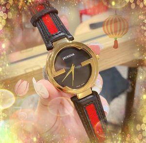 Bee Sky Starry Orologio da donna al quarzo famoso classico cinturino in vera pelle rossa impermeabile super luminoso piccolo orologio da polso fresco orologio di lusso regali