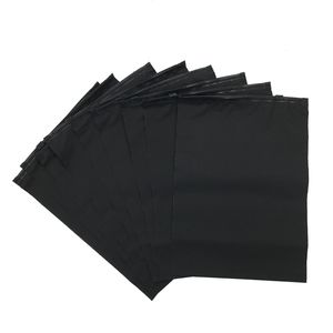 Schwarze, mattierte Kleidungsverpackung mit Reißverschluss, versiegelte, wasserdichte Unterwäschebeutel aus Kunststoff