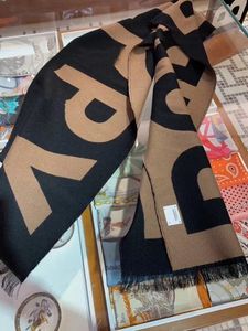 Paisagem de designers de duas cores de duas cores, lenço, lenço duplo e versátil, shawl de xale de xale de xale