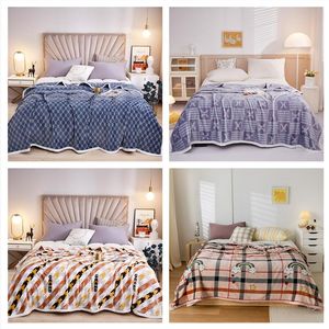 20 Designs Cartoon Designer Blanket Delicate Blankets Coral Fleece Warm Comfortable Home Sofa Nap Travel Throw Blankets