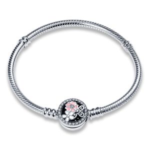 925 Серебряная змея костяная цепь браслеты DIY для дизайнерских ювелирных изделий Pandora