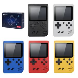 Mini Handheld Game Consoles Nostalgic Host Can Store 400 Retro Portable TV Video Games Box 8 Bit AV Output Colorful LCD Screen Supports Two Players For Kids Gift