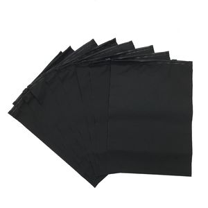 Bolsa de ziplock de plástico preto Sacos de armazenamento de deslocamento de viagens de PVC pretos grossos