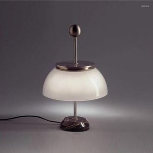 Tischlampen, italienischer Designer, Retro-Licht, Luxus-Marmorlampe, Wohnzimmer, Schlafzimmer, Nachttisch, BB EL-Studie, LED-Schreibtisch