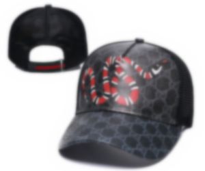 Neue Designer Herren Baseball Caps Marke Tiger Kopf Hüte Biene Schlange Gestickte Knochen Männer Frauen Casquette Sonnenhut Gorras Sport Mesh Cap A-9