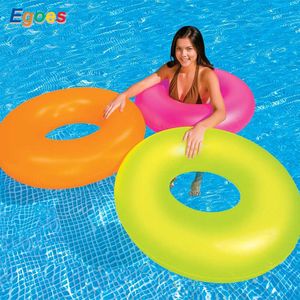 Life Vest Buoy E-GOES Neon Frost Tube Uppblåsbar poolring 59262 T221214