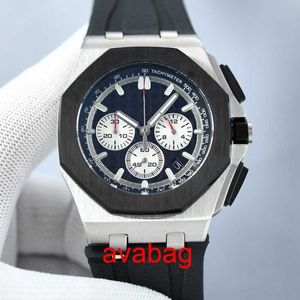 Нарученные часы мужские часы Quartz Movement Watch 45 -мм водонепроницаемые модные бизнес -часы Montre de Luxe09999