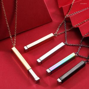 Pendant Necklaces 10Pcs/Lot Mirror Polish Stainless Steel Cable Chain Hidden Necklace For Women's Men's Lovers Fashion Gifts