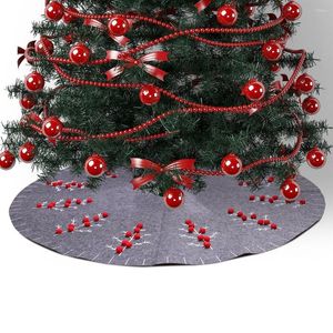 クリスマスの装飾120cmの木のスカート布ベースフロアマットカバークリスマスパーティーの装飾装飾スリップカバーの装飾