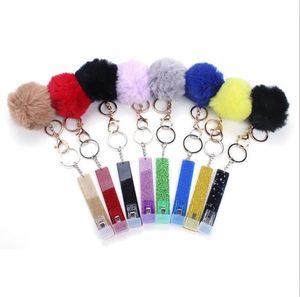 Card Grabber Personal Care Fashion Cute Cards Puller Pompom Mini Acrylic for Long Nail Atm Rabbit Fur