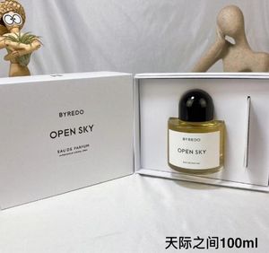 BYREDO Open Sky Parfym 100 ml för mankvinna EDP långvarig tid Hög doftkapacitet Parfum Spray Fast Ship