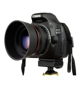Lightdow 85mm F18F22 Manual Focus Portrait Lens Camera Lens for Canon EOS 550D 600D 700D 77D 5D 6D 7D 60D DSLR Cameras2124998