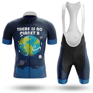 There Is No Planet B Cycling Pro Team Jersey Set 2024 Newset Summer Quick Dry Bicycle Clothing Maillot Ropa Ciclismo MTB Cycling Men Suit