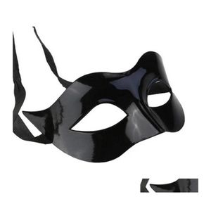 Party Masks Face Eye Mask Sexy Women Men Halloween Masquerade Fancy Dress Cosplay Costume Wedding Decoration Props 6 Color Drop Deli Dhkfn