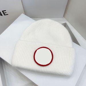 Paar Modedesigner-Beanie-Trend aus reiner Watte, warme Mütze, Herbst-Winter-Reisesport-Mützen