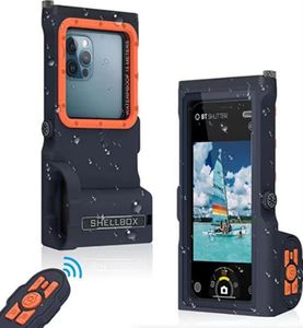 15m diving Cell Phone Cases waterproof protection suitable for 12 13 underwater camera video Bluetooth control mobile phone shell4329463