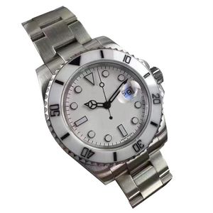 Męskie zegarki Rolx 43 mm Luksusowe oryginalne pudełko czarne ceramiczne pokrętło ramki 116610 16610 Stal nierdzewna automatyczna xhcwx