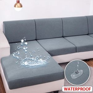 Fodere per sedie Fodera per cuscino per divano jacquard impermeabile Polar Fleece Elasticizzato Rimovibile Lavabile Divano Animali domestici Protezione per mobili per bambini