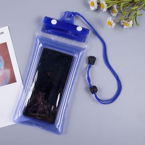 Trelayer gruba poduszka powietrzna wodoodpornych torebek do telefonów komórkowych Cool Style PVC Clear odporny