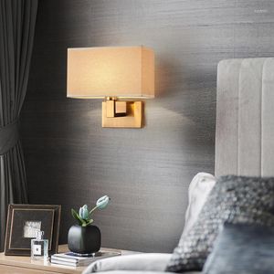 Wall Lamps Post-modern Lamp Classic Gold Black Bedside Bedroom Living Room Aisle Corridor Staircase Light Interior Lighting Home Decor