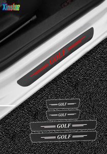 4st Car Protector Door Sill Stickers f￶r VW Golf 1 2 3 4 5 6 7 754336026