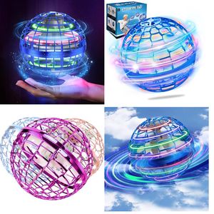 Electric/RC Aircraft Magic Ball Fly Toy Flash Balloon Flying Orb Drone Boomerang Hovering Cool Pro uppgraderad 2021/2022 Hover Space PR AMF75