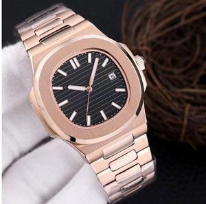 40mm mens automatic mechanical watches silver strap Sapphire watch stainless waterproof wristwatch nice gift for boyfriend father