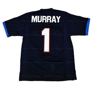 Niestandardowy Kyler Murray Allen High School Football Jersey zszyty niebieski rozmiar S-4xl