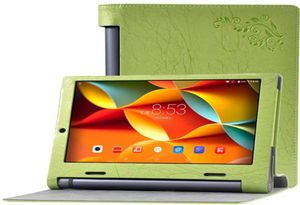 1pc Baskı Çiçek PU Deri Kılıf Stand Kapak 101 Quot Lenovo Yoga Tab 3 10 X50 X50L X50F Tablet Ekran Koruyucusu Protec2696714