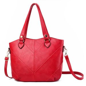 HBP Mode Frauen Handtaschen Quaste PU Leder Totes Geldbörse Top-Griff Stickerei Umhängetasche Umhängetasche Dame Handtaschen 1030