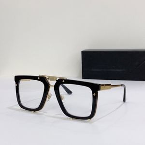 Gold Black Eyeglasses Glasses Frame 648 نظارة إطارات النظارات البصرية للرجال أزياء النظارات الشمسية مع صندوق