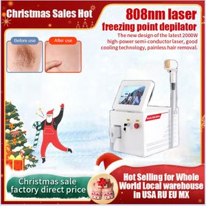 Produkty kosmetyczne świąteczne zakupy Nowe wysoka moc stała 755 nm 808nm 1064NM Dioda Eungight Permanent Haive Machine