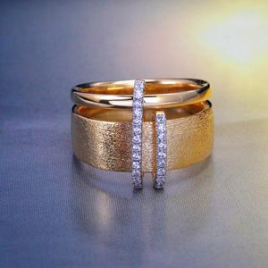 Cluster-Ringe „Bride Talk“ machen den Preisunterschied wett. Zusätzliche Kosten für die Lieferung, Frachtkosten, gehören nicht zum Verkauf