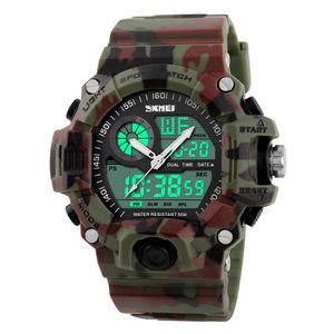 Relógios esportivos masculinos de s-shock masculino marca digital marca de moda ao ar livre à prova d'água Exército Militar de relógio Relogio Masculino Drop Sh235R