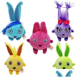 Accessori di abbigliamento per peluche Fabbrica all'ingrosso 20 cm Kawaii Cartoon Sunny Bunnies Toysdoll Happy Rabbit Doll Toys Girls Boy Dhsfv