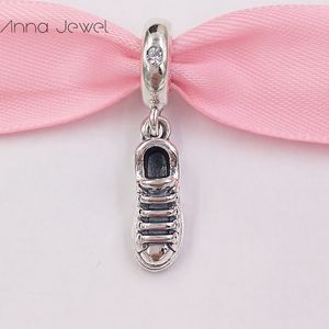 925 Sterling Silver Jewelry Making Kit Pandora Shoe Dangle Charms Diy Armband för kvinnor Mens Chain Pärla Födelsedagspresenter Halsband Bangle 798802C01 Annajewel