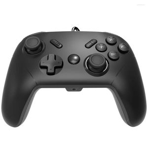 Spelkontroller ifyoo switch audio wired pro controller med inbyggt headset jack f￶r switch/pc support r￶stchattmotor/turbo