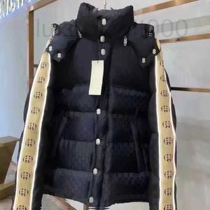 Kadınlar Down Parkas Designer Kadınlar Down Ceketler Kış Coats Ceket Parka Çıkarılabilir Şapka Tüy bayanlar sıcak kısa ceket tutun