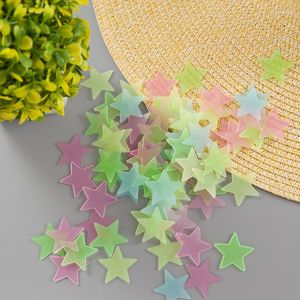 Wall Stickers Sale 100PCS Beautifully Fluorescent Star Kids Rooms Bedroom Decor 3D Glow Shine In The Dark
