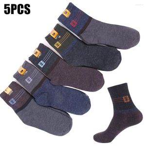 Meias masculinas 5 pares Conjunto de tornozelo curto respirável Homens não escorregões Casual Casual Sock para casa outono Inverno 2022 TC21